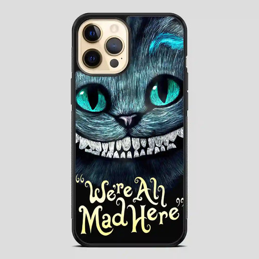 Cat Alice In Wonderland Disney iPhone 12 Pro Case