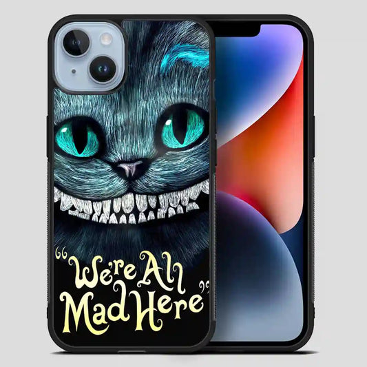 Cat Alice In Wonderland Disney iPhone 14 Plus Case