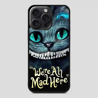 Cat Alice In Wonderland Disney iPhone 15 Pro Case