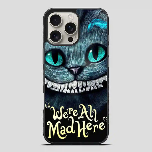 Cat Alice In Wonderland Disney iPhone 16 Pro Max Case