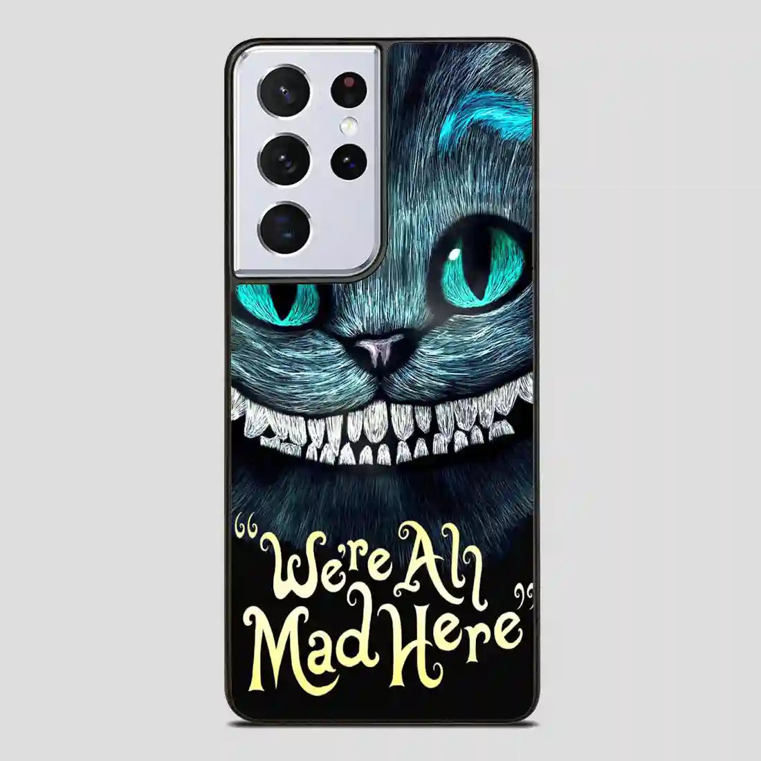 Cat Alice In Wonderland Disney Samsung Galaxy S21 Ultra Case