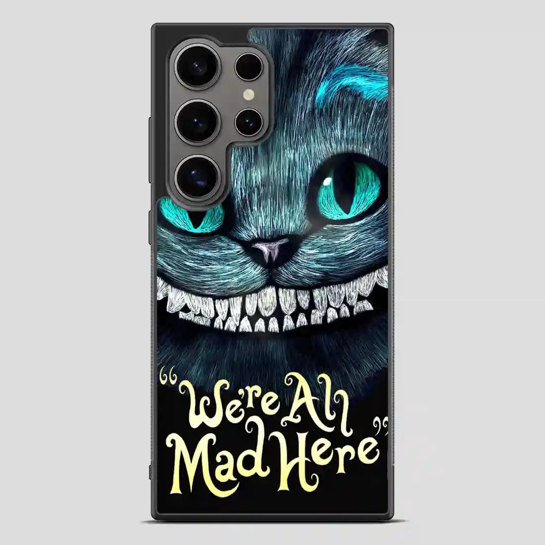 Cat Alice In Wonderland Disney Samsung Galaxy S24 Ultra Case