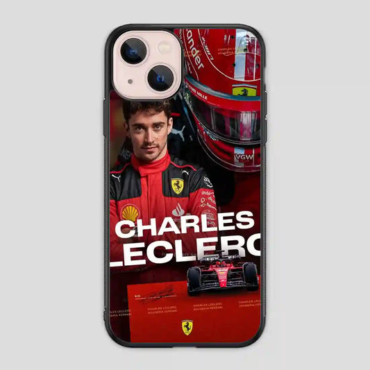 Charles Leclerc Car Collage iPhone 13 Mini Case