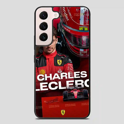 Charles Leclerc Car Collage Samsung Galaxy S22 FE Case