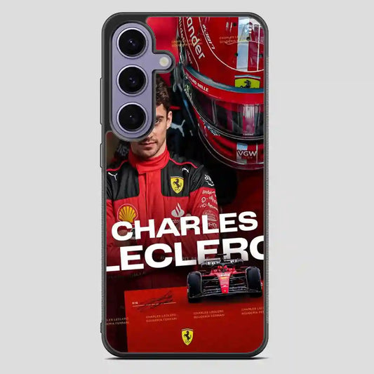 Charles Leclerc Car Collage Samsung Galaxy S23 FE Case