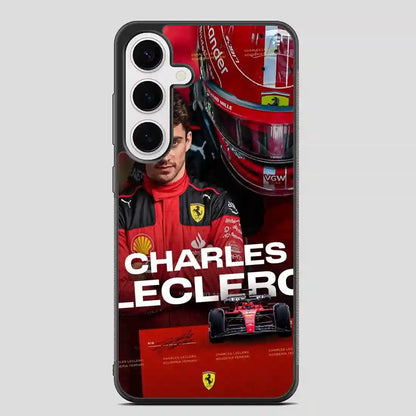 Charles Leclerc Car Collage Samsung Galaxy S24 FE Case