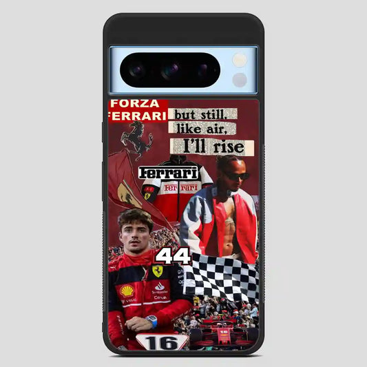 Charles Leclerc Collage Google Pixel 8 Pro Case