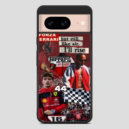 Charles Leclerc Collage Google Pixel 8 Case