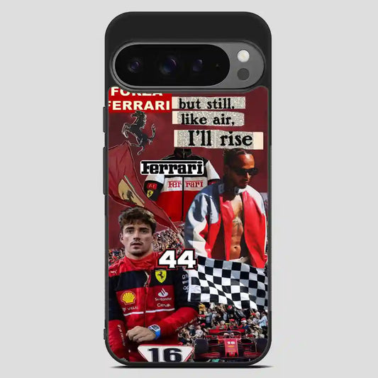 Charles Leclerc Collage Google Pixel 9 Pro XL Case