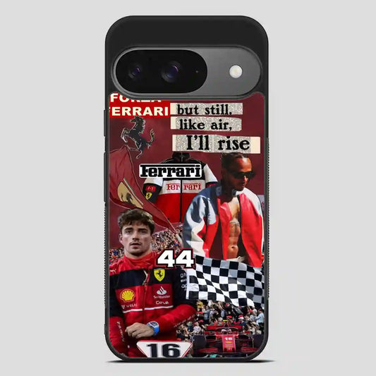 Charles Leclerc Collage Google Pixel 9 Case