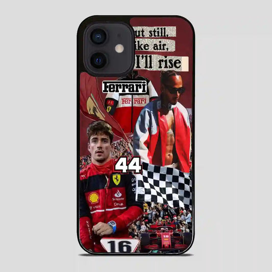 Charles Leclerc Collage iPhone 12 Mini Case