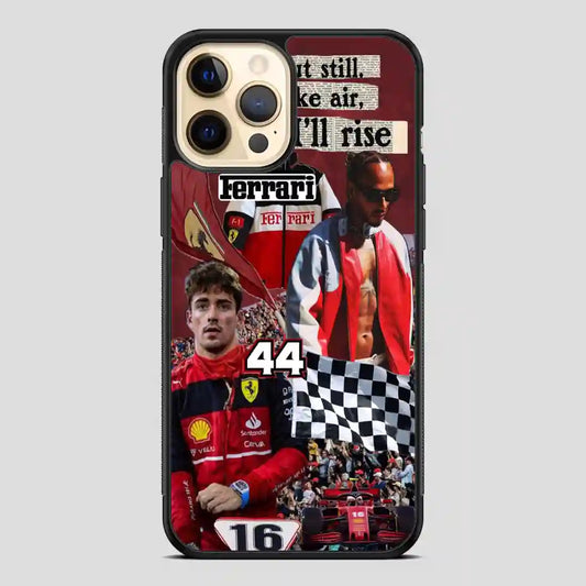 Charles Leclerc Collage iPhone 12 Pro Case