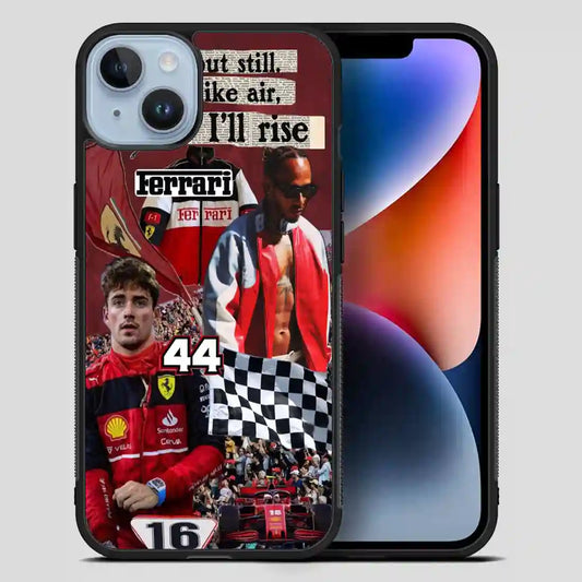 Charles Leclerc Collage iPhone 14 Plus Case