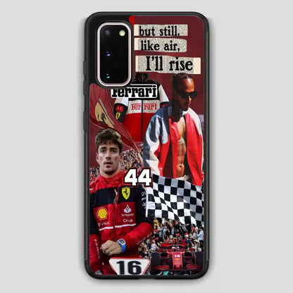 Charles Leclerc Collage Samsung Galaxy S20 Case