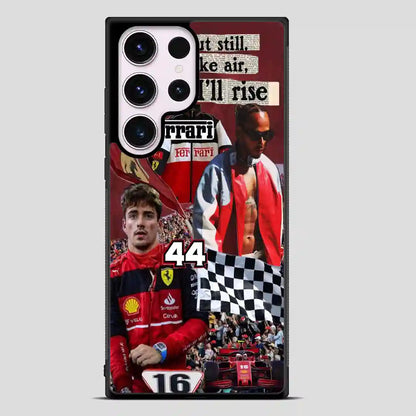 Charles Leclerc Collage Samsung Galaxy S23 Ultra Case