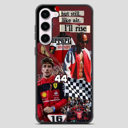 Charles Leclerc Collage Samsung Galaxy S23 Case