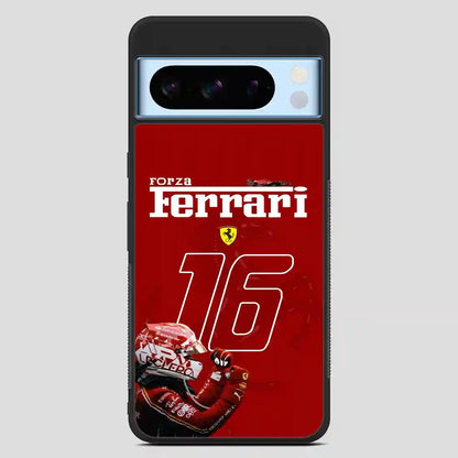 Charles Leclerc Ferrari Forza Google Pixel 8 Pro Case