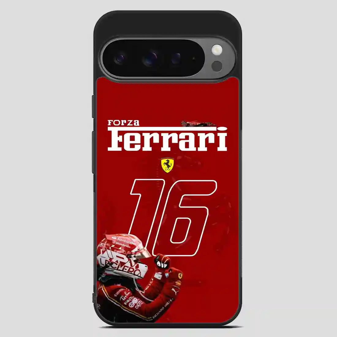 Charles Leclerc Ferrari Forza Google Pixel 9 Pro XL Case