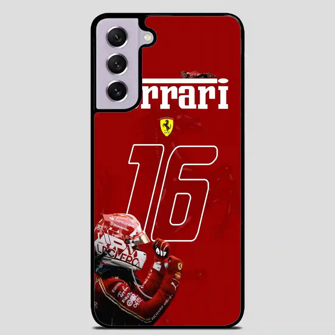 Charles Leclerc Ferrari Forza Samsung Galaxy S21 Case