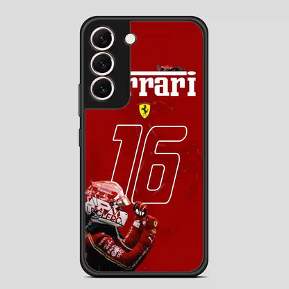 Charles Leclerc Ferrari Forza Samsung Galaxy S22 Case