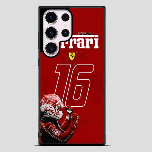 Charles Leclerc Ferrari Forza Samsung Galaxy S23 Ultra Case