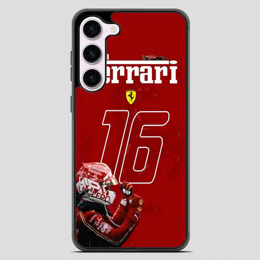 Charles Leclerc Ferrari Forza Samsung Galaxy S23 Case