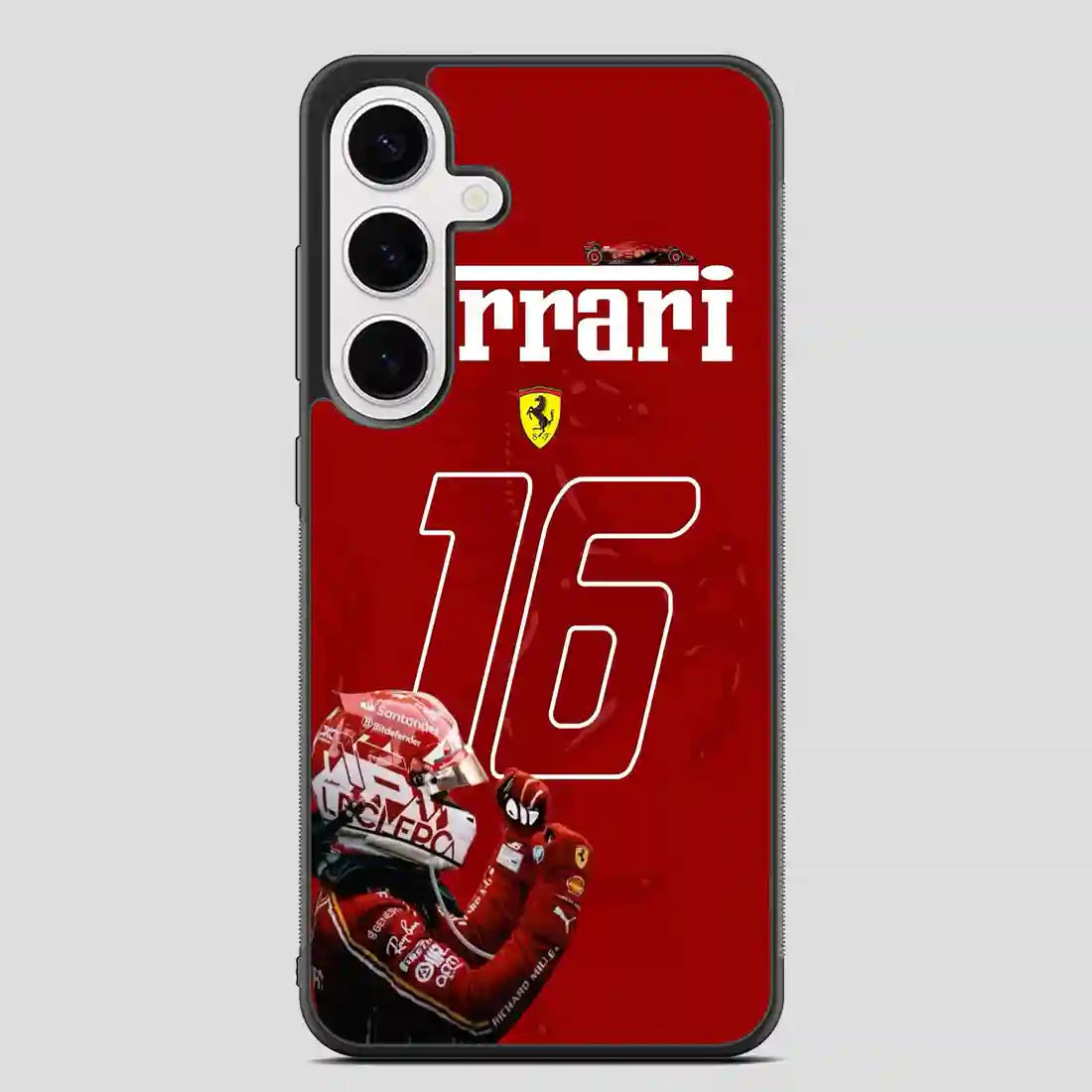 Charles Leclerc Ferrari Forza Samsung Galaxy S24 FE Case