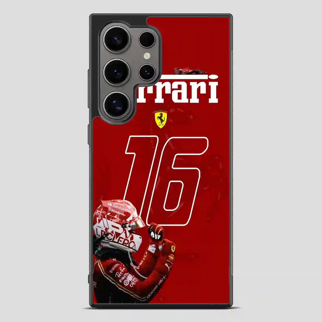 Charles Leclerc Ferrari Forza Samsung Galaxy S24 Ultra Case