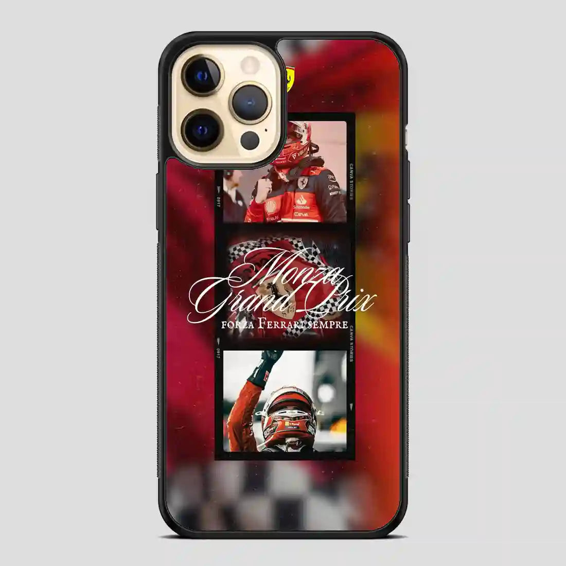 Charles Leclerc Forza Ferrari iPhone 11 Pro Case