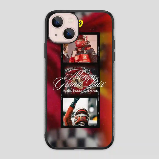 Charles Leclerc Forza Ferrari iPhone 13 Mini Case