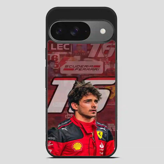 Charles Leclerc Google Pixel 9 Case