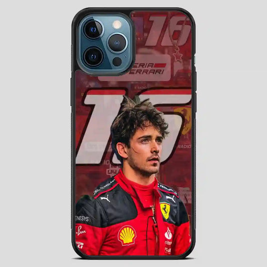 Charles Leclerc iPhone 12 Pro Max Case