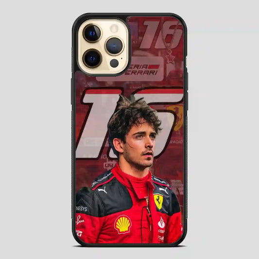 Charles Leclerc iPhone 12 Pro Case