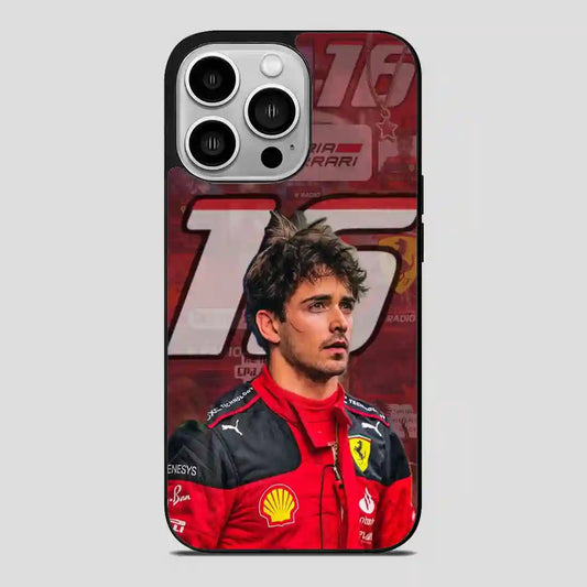 Charles Leclerc iPhone 14 Pro Case