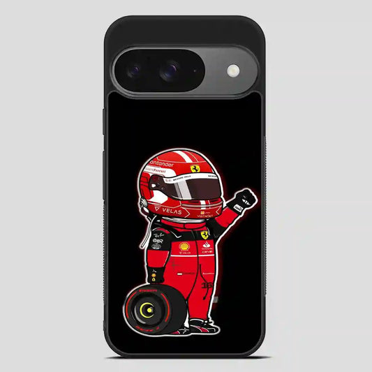 Charles Leclerc Mini Google Pixel 9 Case