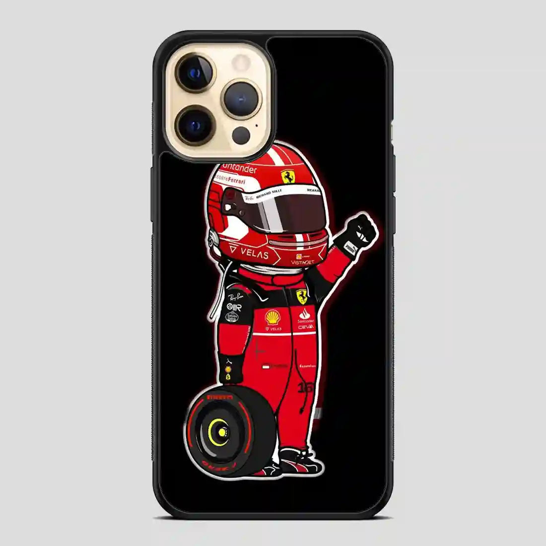 Charles Leclerc Mini iPhone 11 Pro Case