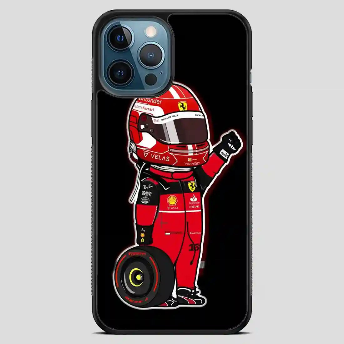 Charles Leclerc Mini iPhone 12 Pro Max Case