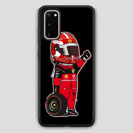 Charles Leclerc Mini Samsung Galaxy S20 Case