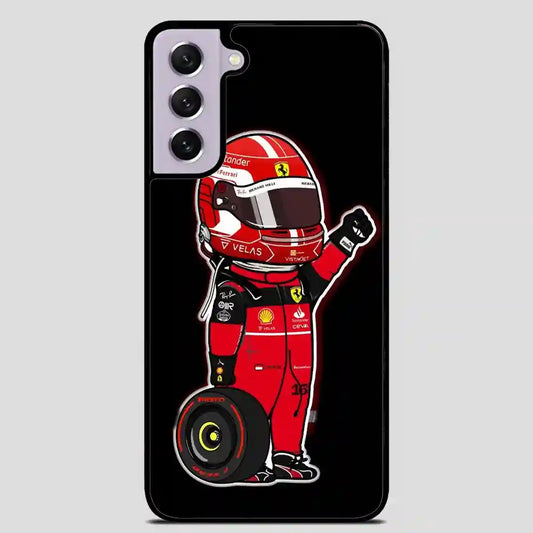 Charles Leclerc Mini Samsung Galaxy S21 Case