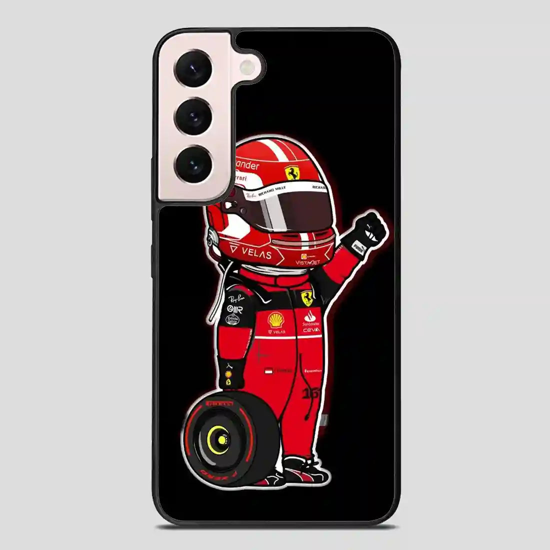 Charles Leclerc Mini Samsung Galaxy S22 FE Case