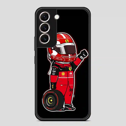 Charles Leclerc Mini Samsung Galaxy S22 Case