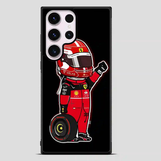 Charles Leclerc Mini Samsung Galaxy S23 Ultra Case