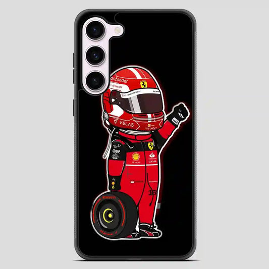 Charles Leclerc Mini Samsung Galaxy S23 Case