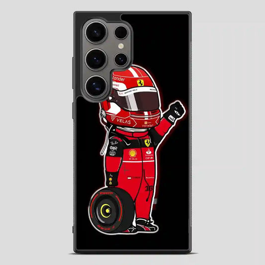 Charles Leclerc Mini Samsung Galaxy S24 Ultra Case