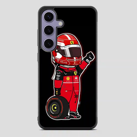 Charles Leclerc Mini Samsung Galaxy S24 Case