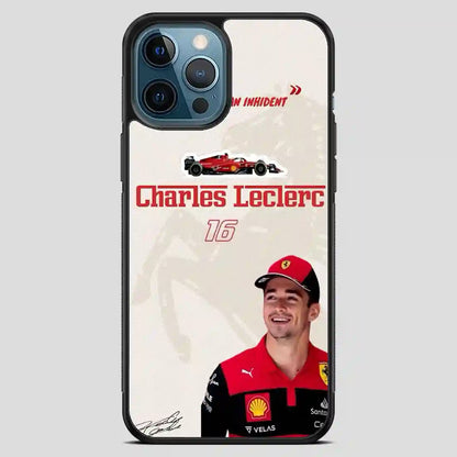 Charles Leclerc Nothing Just An Inhident iPhone 12 Pro Max Case