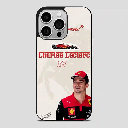 Charles Leclerc Nothing Just An Inhident iPhone 14 Pro Case