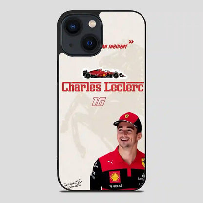 Charles Leclerc Nothing Just An Inhident iPhone 14 Case