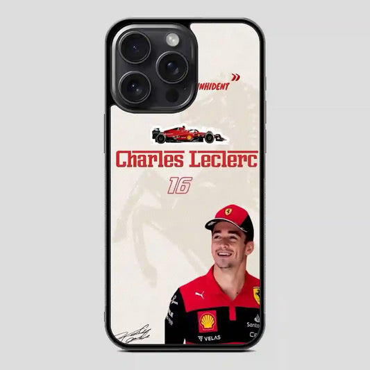 Charles Leclerc Nothing Just An Inhident iPhone 15 Pro Case