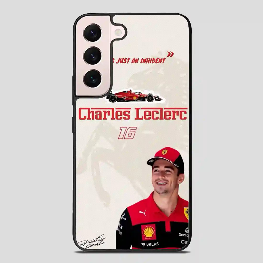 Charles Leclerc Nothing Just An Inhident Samsung Galaxy S22 FE Case